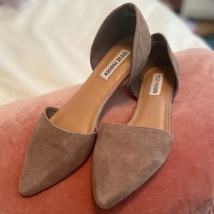 Steve Madden suede flats